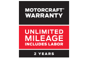 Motorcraft Warranty - Two Years Unlimited Mileage